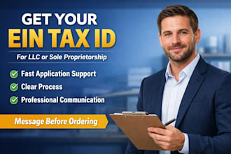 get your ein tax id for llc or solo in 24h from the irs fast