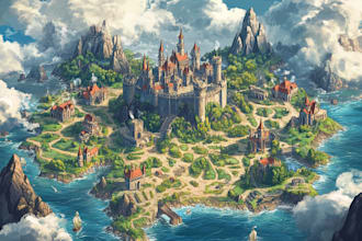 do fantasy maps and city maps