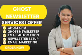 create ghost newsletter setup ghost email marketing ghost automation