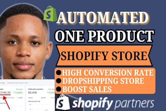 build a profitable one product shopify dropshipping store shopify one product