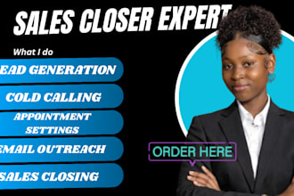 commission based sales closer sales representative leads high ticket sales