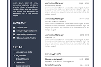 rewrite and optimize your resume and linkedin profile