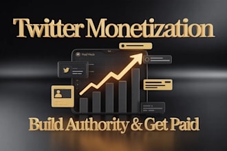 do twitter marketing and organic growth for monetization