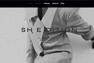 design or redesign a professional wix website