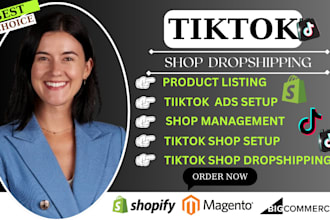 fix tik tok shop,setup tik tok dropshipping, category approval tiktok marketing