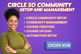 setup circle so community, mighty network and circle so community manager