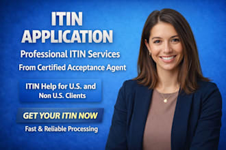 apply your itin, renew itin number, as caa from irs, for US and non US