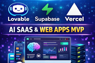 build your ai saas or web app mvp using lovable ai