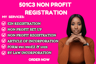 do non profit registration, 501c3 tax exempt