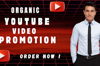do organic youtube video promotion for channel growth