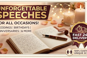 write powerful and engaging speeches for any occasion