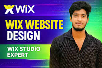 redesign wix website or wix studio website