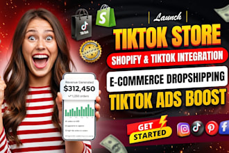 setup tiktok shop, fix tik tok shop, manage shopify marketing tiktok shop ads