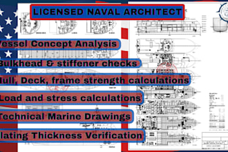 provide structural strength calculations for marine vessels