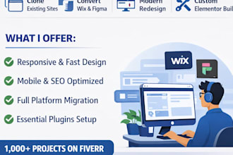 replicate, redesign or convert any website to webflow fast