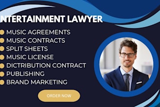 be your entertainment lawyer