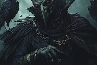 fantasy horror and fantasy horror character