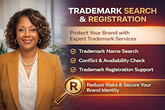 handle your trademark search and registration to protect your brand