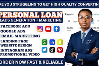 personal loan leads payday loan leads online loan leads facebook ads google ads