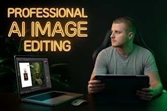 professionally edit or fix photos using ai or photoshop