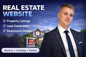 create a premium real estate website for agents, brokers and agencies