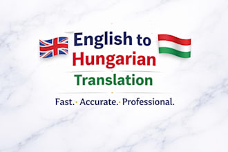 translate english to hungarian and hungarian to english