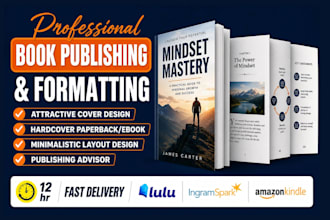 self publish your manuscript kindle publishing on amazon KDP paperback and ebook