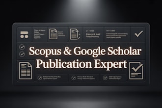 write and publish articles in scopus q1 to q4 and google scholar