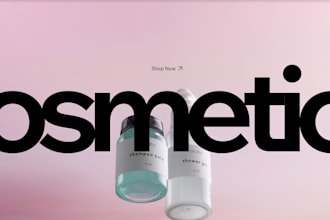 design a website or landing page