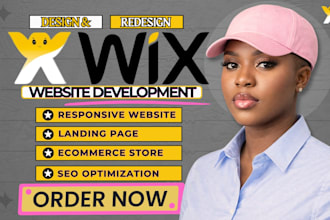 build wix website design wix website redesign wix website setup wix online store