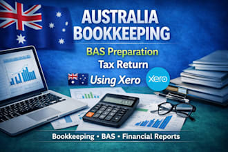 do australian bookkeeping bas and tax return for small business using xero
