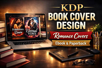 kdp cover design, romance book cover design, ebook cover designer for paperback