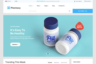 build peptide wocommerce website, peptide website, supplement website, peptide