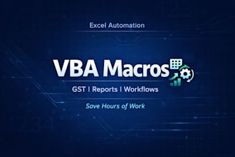 automate excel tasks using vba macros for gst workflows