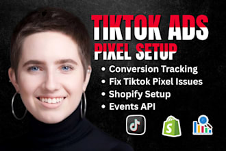 setup tiktok pixel tiktok ads tracking and tiktok shop conversion