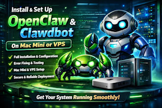 install setup openclaw and clawbot on mac mini vps