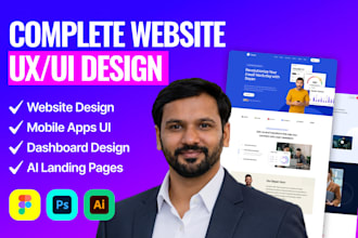 design a stunning website, homepage, hero section with modern UI