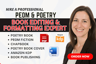 format design poetry book, poem fiction chapbook, poetry book cover design kdp