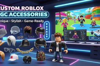 create custom ugc accessories for your roblox game