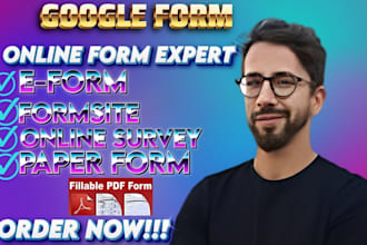 design jotform, typeform, google forms, online surveys and questionnaires