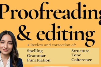 proofread and edit your texts