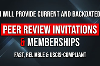 do article peer review criteria, judging criteria for eb1, eb1a niw