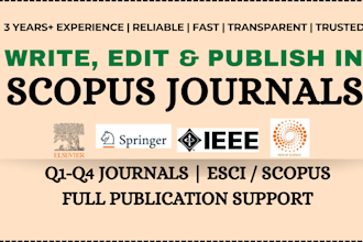 write polish and format scientific paper for scopus and journal publications