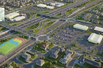 design roads, railways, driveways, parking lots, site plans and property maps