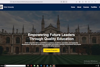 build a modern responsive website using HTML CSS