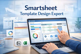 design smartsheet templates dashboards and automation for business