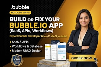 do bubble io website, build bubble app, bubble developer, bubble saas, bubble io