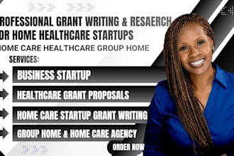 do home healthcare grant research, grant proposal writing, grant application