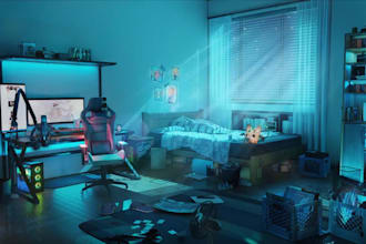 do vtuber background vtuber asset animated  scene  wallpaper for game