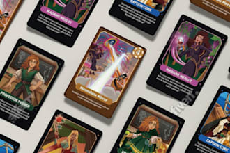 design playing card poker, card game illustration tarot board card games